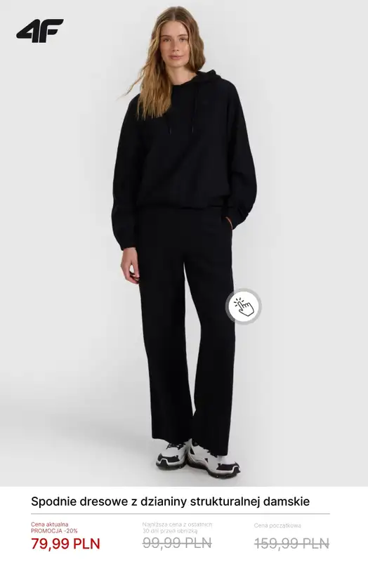 4F - gazetka promocyjna Wyprzedaż do -50% – produkty do 100 zł od czwartku 22.01  - strona 9