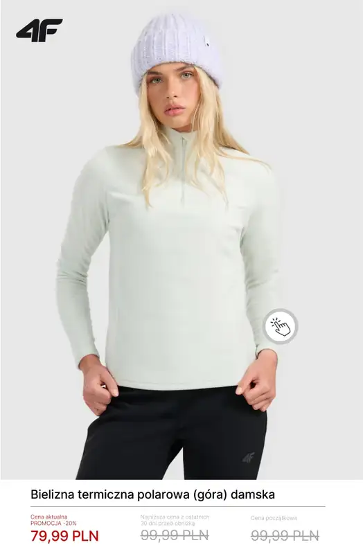 4F - gazetka promocyjna Wyprzedaż do -50% – produkty do 100 zł od czwartku 22.01  - strona 6