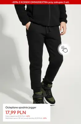 Sinsay - gazetka promocyjna Extra -20% na CAŁĄ wyprzedaż przy zakupie 2 szt. od czwartku 22.01 do poniedziałku 26.01 - strona 10