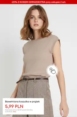 Sinsay - gazetka promocyjna Extra -20% na CAŁĄ wyprzedaż przy zakupie 2 szt. od czwartku 22.01 do poniedziałku 26.01 - strona 19