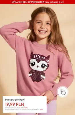 Sinsay - gazetka promocyjna Extra -20% na CAŁĄ wyprzedaż przy zakupie 2 szt. od czwartku 22.01 do poniedziałku 26.01 - strona 12