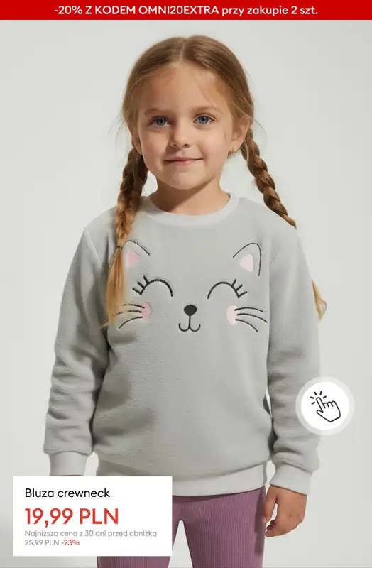 Sinsay - gazetka promocyjna Extra -20% na CAŁĄ wyprzedaż przy zakupie 2 szt. od czwartku 22.01 do poniedziałku 26.01 - strona 2