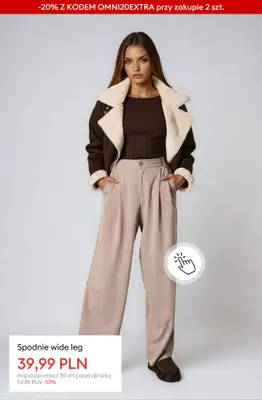 Sinsay - gazetka promocyjna Extra -20% na CAŁĄ wyprzedaż przy zakupie 2 szt. od czwartku 22.01 do poniedziałku 26.01 - strona 3