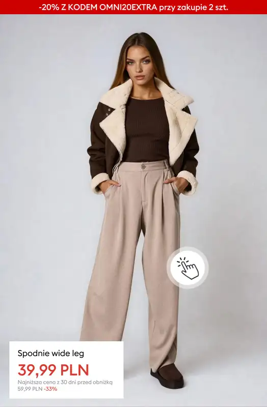 Sinsay - gazetka promocyjna Extra -20% na CAŁĄ wyprzedaż przy zakupie 2 szt. od czwartku 22.01 do poniedziałku 26.01 - strona 3