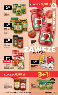 Netto - gazetka promocyjna Gazetka Spożywcza od poniedziałku 26.01 do soboty 31.01 - strona 17