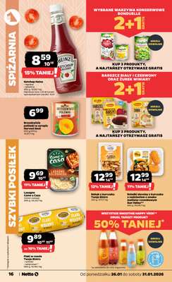 Netto - gazetka promocyjna Gazetka Spożywcza od poniedziałku 26.01 do soboty 31.01 - strona 16