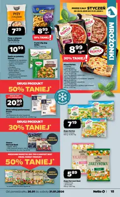 Netto - gazetka promocyjna Gazetka Spożywcza od poniedziałku 26.01 do soboty 31.01 - strona 15