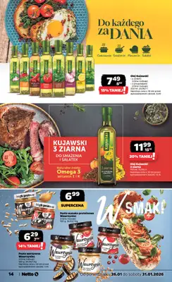 Netto - gazetka promocyjna Gazetka Spożywcza od poniedziałku 26.01 do soboty 31.01 - strona 14