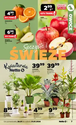 Netto - gazetka promocyjna Gazetka Spożywcza od poniedziałku 26.01 do soboty 31.01 - strona 7