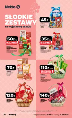 Netto - gazetka promocyjna Gazetka Spożywcza od poniedziałku 26.01 do soboty 31.01 - strona 20