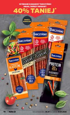 Netto - gazetka promocyjna Gazetka Spożywcza od poniedziałku 26.01 do soboty 31.01 - strona 10