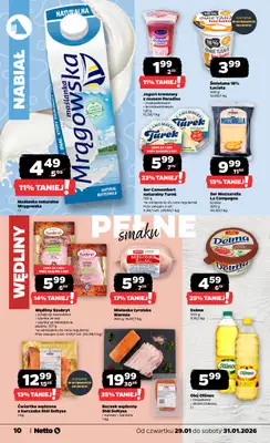 Netto - gazetka promocyjna Gazetka Spożywcza od czwartku 29.01 do soboty 31.01 - strona 10