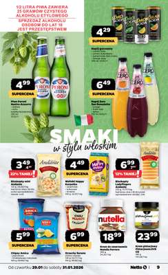 Netto - gazetka promocyjna Gazetka Spożywcza od czwartku 29.01 do soboty 31.01 - strona 9