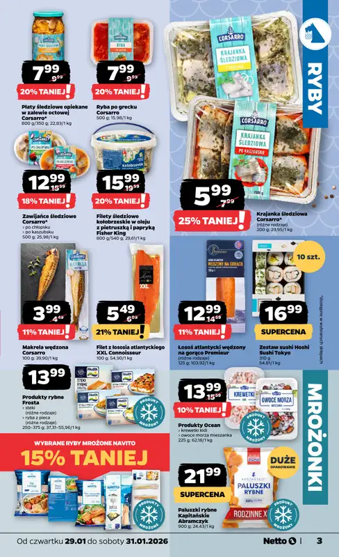 Netto - gazetka promocyjna Gazetka Spożywcza   - strona 3