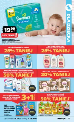 Netto - gazetka promocyjna Gazetka Spożywcza od czwartku 29.01 do soboty 31.01 - strona 13