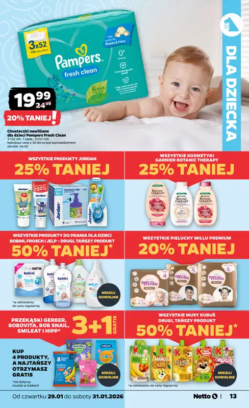 Netto - gazetka promocyjna Gazetka Spożywcza od czwartku 29.01 do soboty 31.01 - strona 13