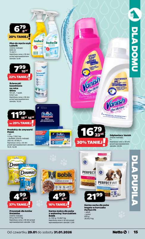 Netto - gazetka promocyjna Gazetka Spożywcza od czwartku 29.01 do soboty 31.01 - strona 15