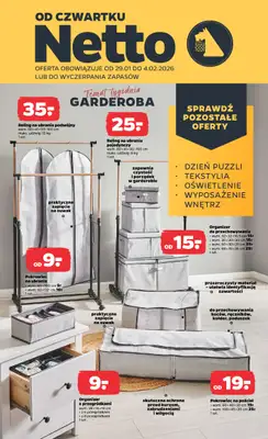 Netto - gazetka promocyjna Gazetka Non Food od czwartku 29.01 do środy 04.02