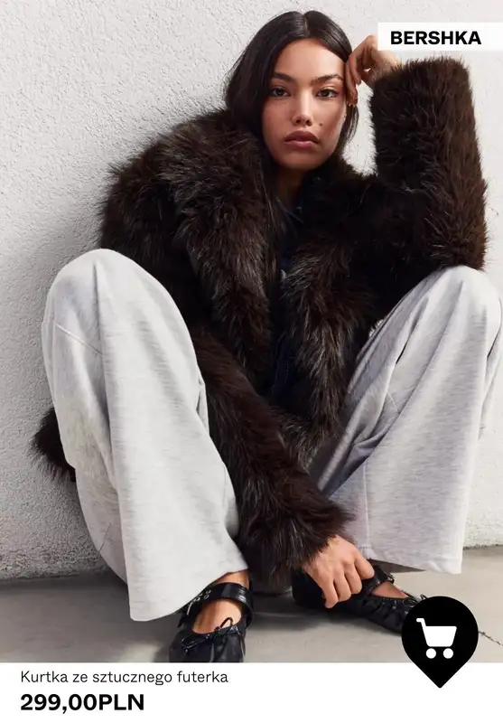 Bershka - gazetka promocyjna Sztuczne futro od czwartku 22.01  - strona 6
