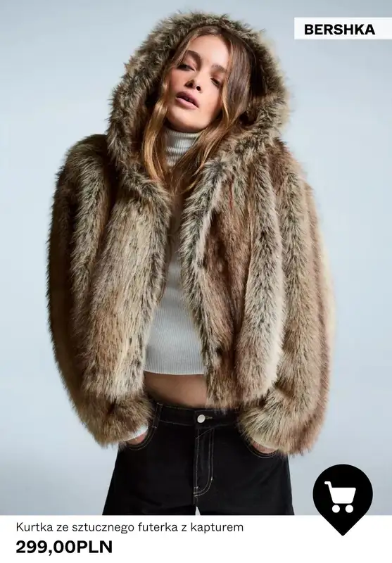 Bershka - gazetka promocyjna Sztuczne futro od czwartku 22.01  - strona 2