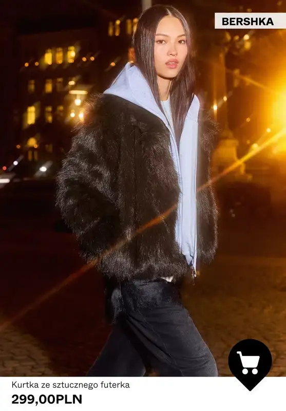 Bershka - gazetka promocyjna Sztuczne futro od czwartku 22.01  - strona 4