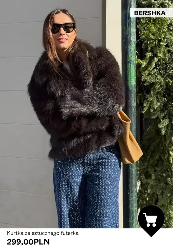 Bershka - gazetka promocyjna Sztuczne futro od czwartku 22.01  - strona 5