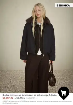 Bershka - gazetka promocyjna Sztuczne futro od czwartku 22.01  - strona 10