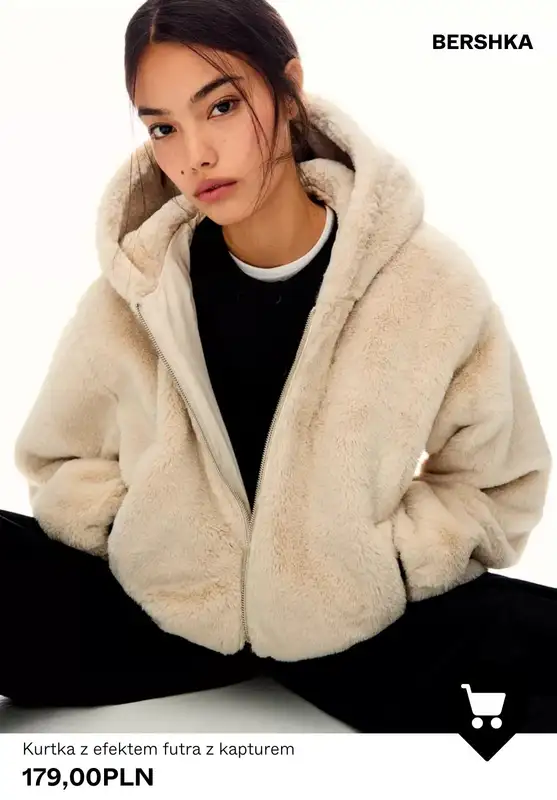Bershka - gazetka promocyjna Sztuczne futro od czwartku 22.01  - strona 8