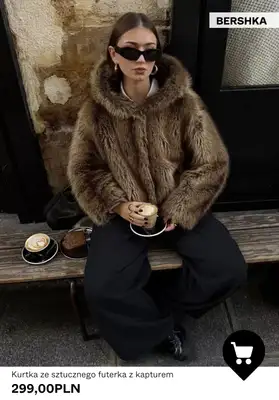 Bershka - gazetka promocyjna Sztuczne futro od czwartku 22.01  - strona 3