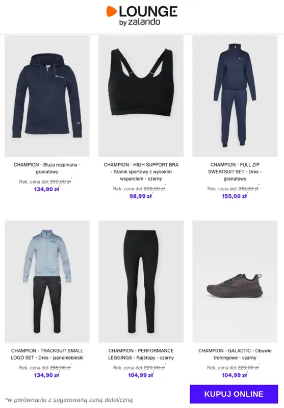 Lounge by Zalando - gazetka promocyjna Do -74% Champion od czwartku 22.01 do niedzieli 25.01 - strona 4