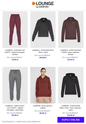 Lounge by Zalando - gazetka promocyjna Do -74% Champion od czwartku 22.01 do niedzieli 25.01 - strona 9