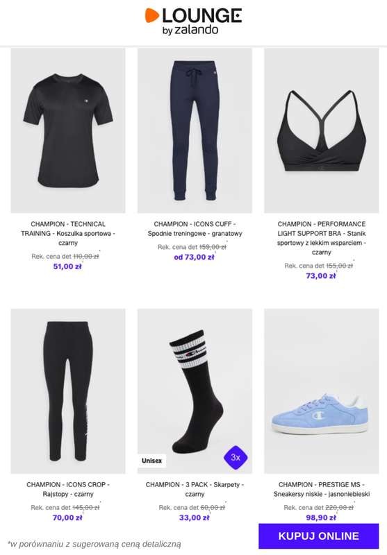 Lounge by Zalando - gazetka promocyjna Do -74% Champion od czwartku 22.01 do niedzieli 25.01 - strona 6