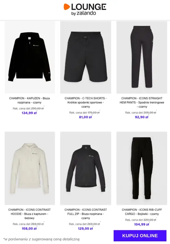 Lounge by Zalando - gazetka promocyjna Do -74% Champion od czwartku 22.01 do niedzieli 25.01 - strona 8