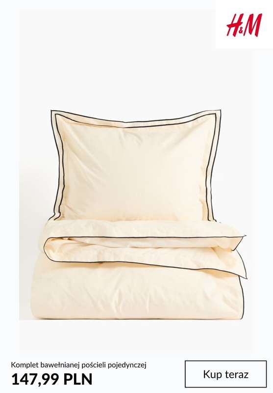 H&M - gazetka promocyjna -20% na POŚCIEL przy zakupie 2 kompletów dla KLUBOWICZÓW od czwartku 22.01  - strona 5