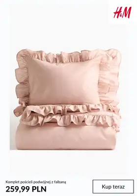 H&M - gazetka promocyjna -20% na POŚCIEL przy zakupie 2 kompletów dla KLUBOWICZÓW od czwartku 22.01  - strona 7