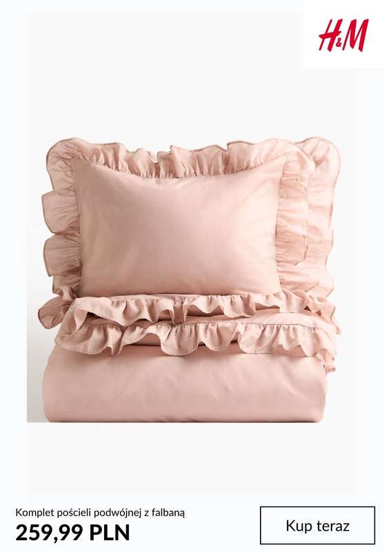 H&M - gazetka promocyjna -20% na POŚCIEL przy zakupie 2 kompletów dla KLUBOWICZÓW od czwartku 22.01  - strona 7