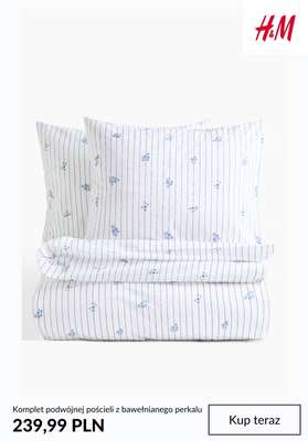 H&M - gazetka promocyjna -20% na POŚCIEL przy zakupie 2 kompletów dla KLUBOWICZÓW od czwartku 22.01  - strona 8