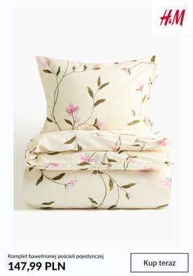 H&M - gazetka promocyjna -20% na POŚCIEL przy zakupie 2 kompletów dla KLUBOWICZÓW od czwartku 22.01  - strona 2