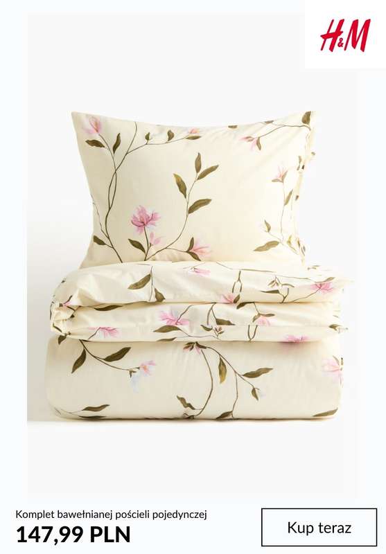H&M - gazetka promocyjna -20% na POŚCIEL przy zakupie 2 kompletów dla KLUBOWICZÓW od czwartku 22.01  - strona 2