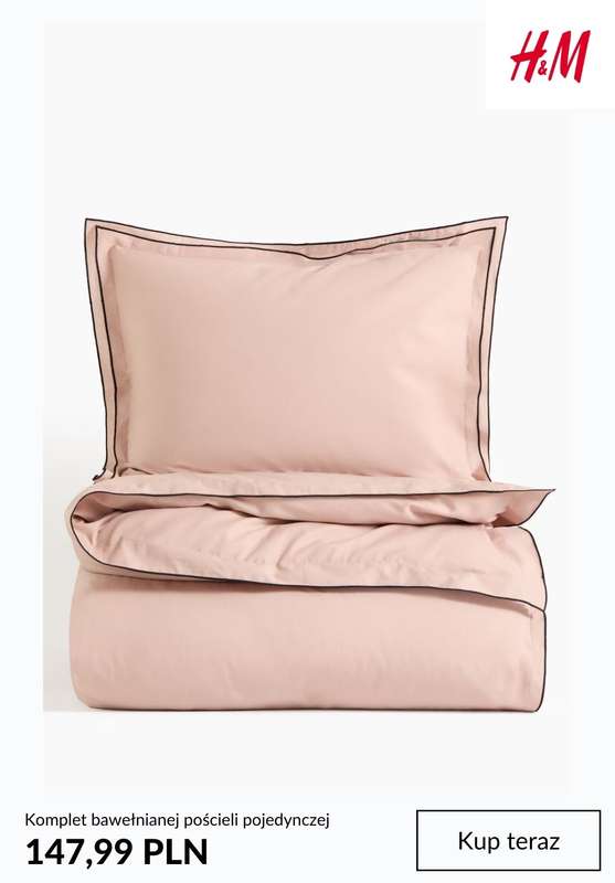 H&M - gazetka promocyjna -20% na POŚCIEL przy zakupie 2 kompletów dla KLUBOWICZÓW od czwartku 22.01  - strona 3