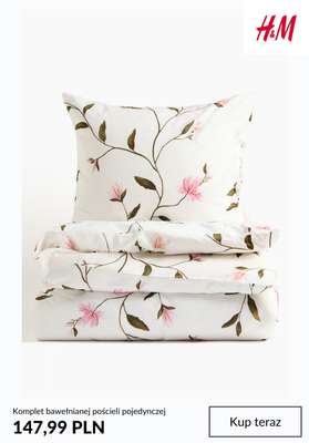 H&M - gazetka promocyjna -20% na POŚCIEL przy zakupie 2 kompletów dla KLUBOWICZÓW od czwartku 22.01  - strona 6