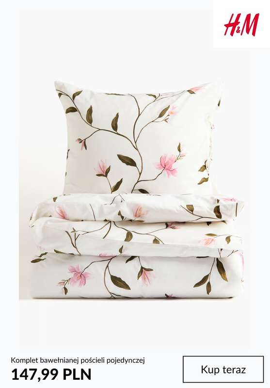 H&M - gazetka promocyjna -20% na POŚCIEL przy zakupie 2 kompletów dla KLUBOWICZÓW od czwartku 22.01  - strona 6