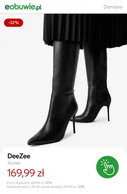 eobuwie.pl - gazetka promocyjna SALE: kozaki damskie od czwartku 22.01 do poniedziałku 02.02 - strona 9