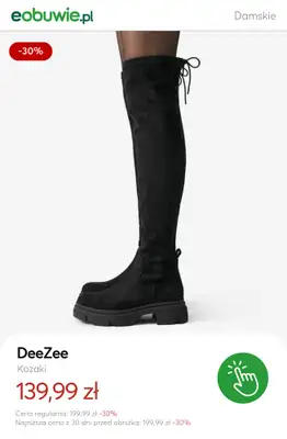 eobuwie.pl - gazetka promocyjna SALE: kozaki damskie od czwartku 22.01 do poniedziałku 02.02 - strona 2