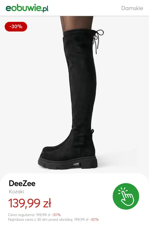 eobuwie.pl - gazetka promocyjna SALE: kozaki damskie od czwartku 22.01 do poniedziałku 02.02 - strona 2