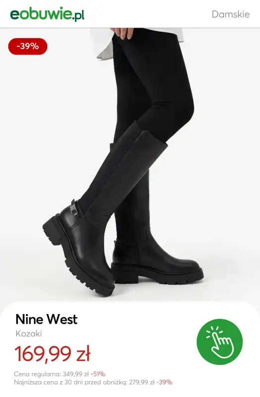 eobuwie.pl - gazetka promocyjna SALE: kozaki damskie od czwartku 22.01 do poniedziałku 02.02 - strona 5
