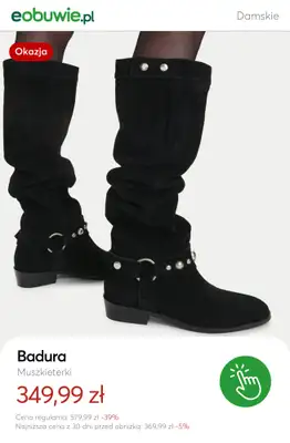 eobuwie.pl - gazetka promocyjna SALE: kozaki damskie od czwartku 22.01 do poniedziałku 02.02 - strona 15