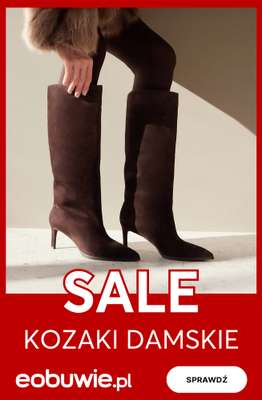 eobuwie.pl - gazetka promocyjna SALE: kozaki damskie od czwartku 22.01 do poniedziałku 02.02