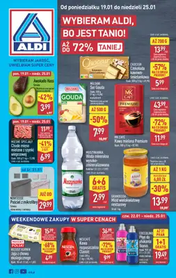 Aldi - gazetka promocyjna Pełny katalog! od poniedziałku 19.01 do niedzieli 25.01
