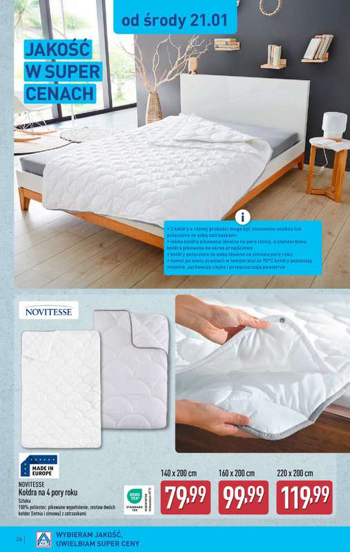 Aldi - gazetka promocyjna Pełny katalog! od poniedziałku 19.01 do niedzieli 25.01 - strona 26